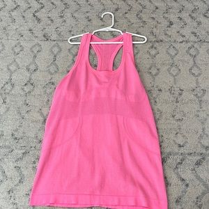 COPY - Lululemon pink Swiftly tech tank top *normal length